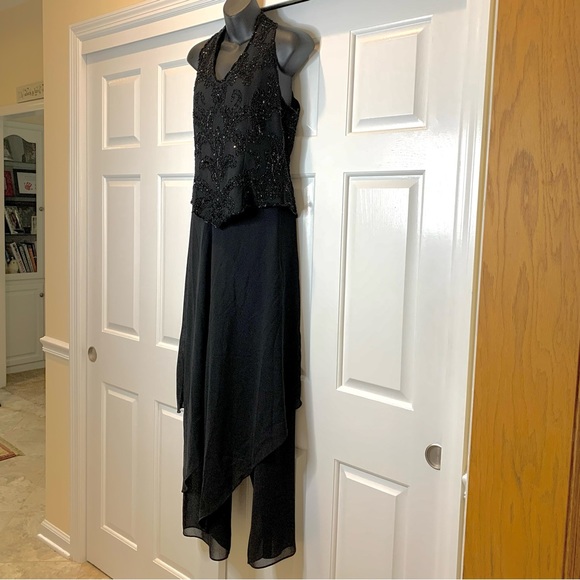 Vintage Jefferey & Dara Evenings skirted Pants, Size 10 - Picture 13 of 13